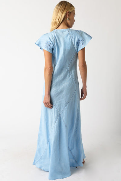 Noemi Maxi Dress Lt Blue