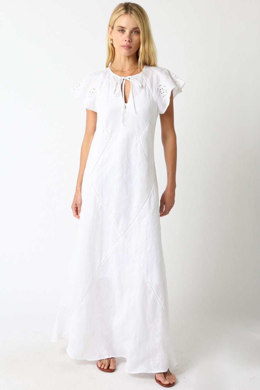 Noemi Maxi Dress White