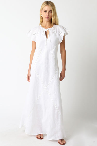 Noemi Maxi Dress White