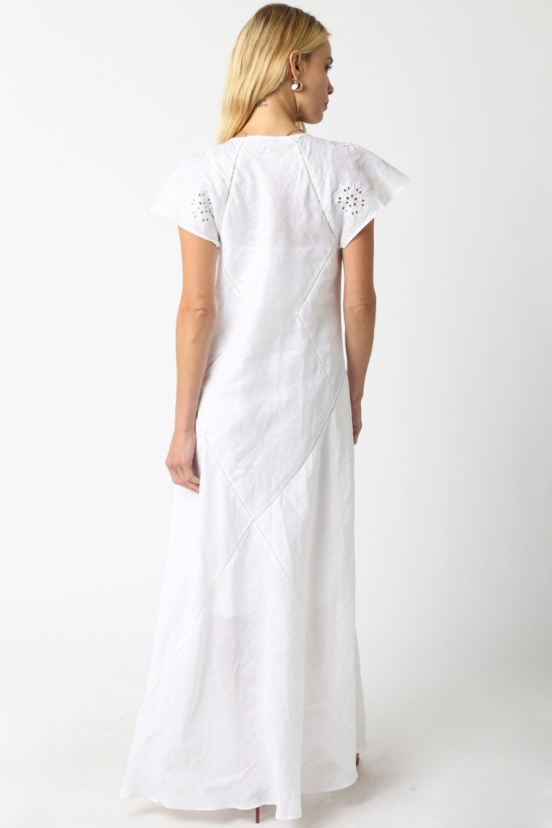 Noemi Maxi Dress White