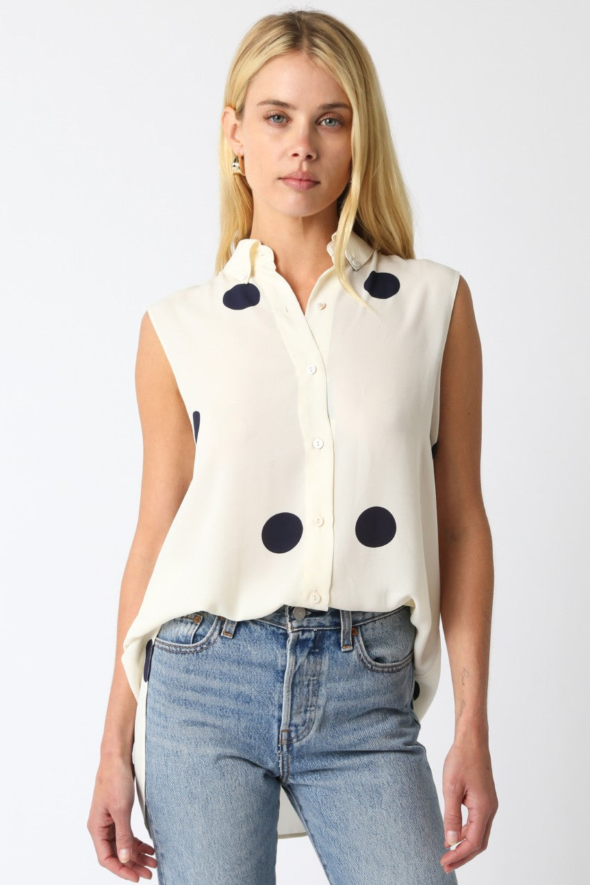 Melanie Shirt Cream Black