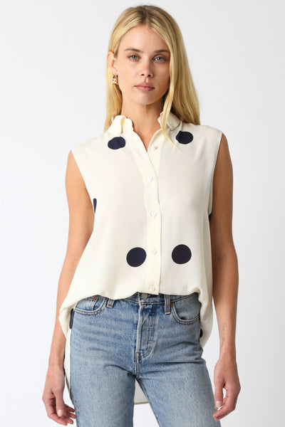 Melanie Shirt Cream Black