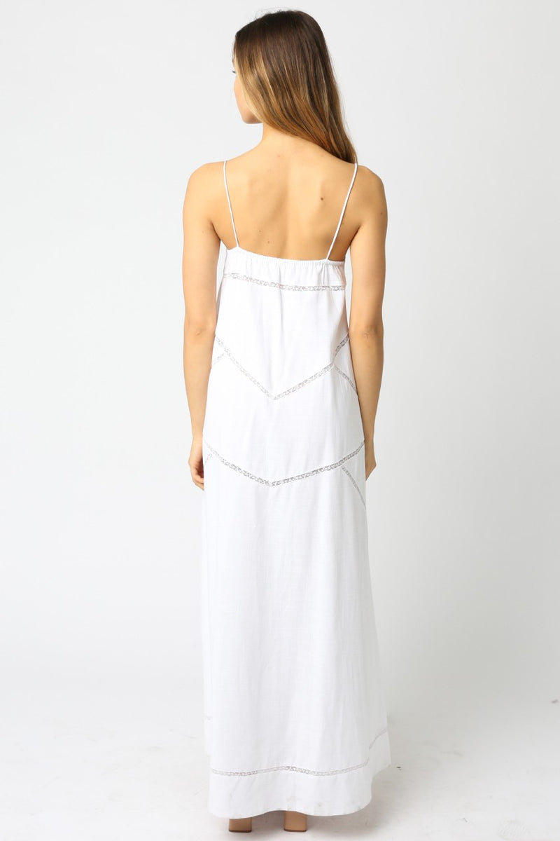 Kallen Maxi Dress White