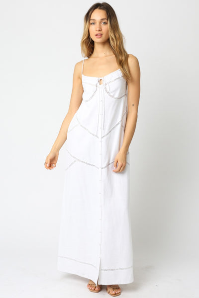 Kallen Maxi Dress White