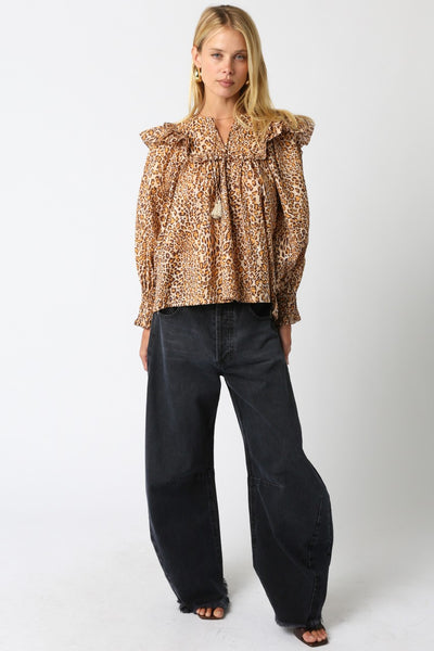 Elsa Leopard Shirt