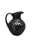 Hobnail Pitcher 2L Black