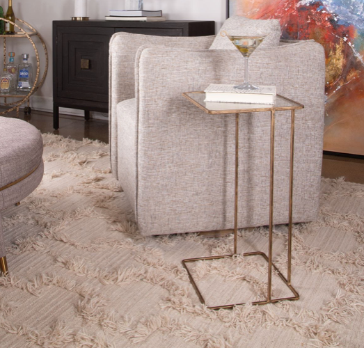 Cadmus Accent Table Gold