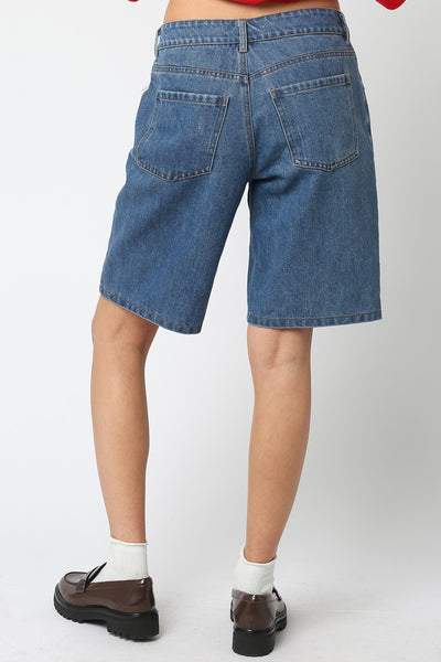 Ashly Denim Bermuda Short