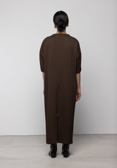 Knoer Shirt Dress Brown
