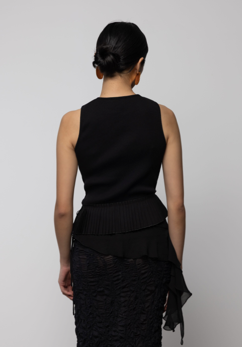 Tiana Top Black