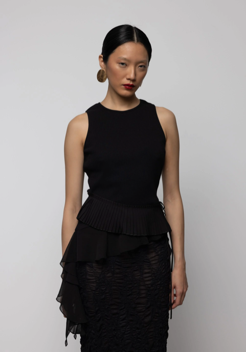 Tiana Top Black