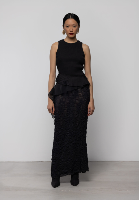 Tiana Top Black