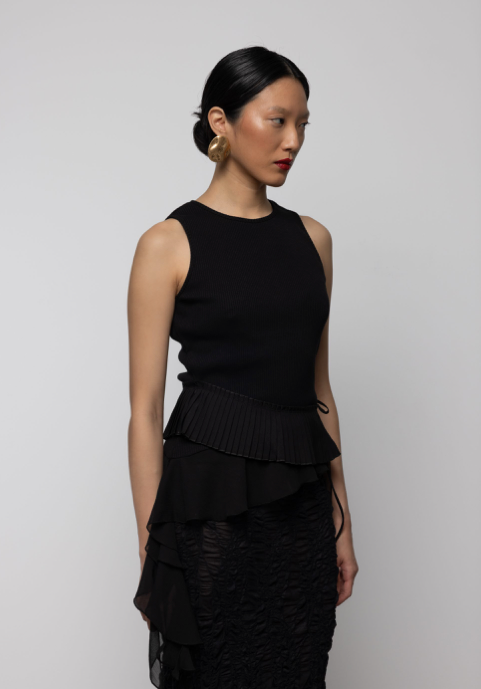 Tiana Top Black