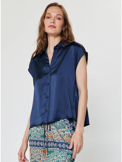 Mitzila Blouse Navy