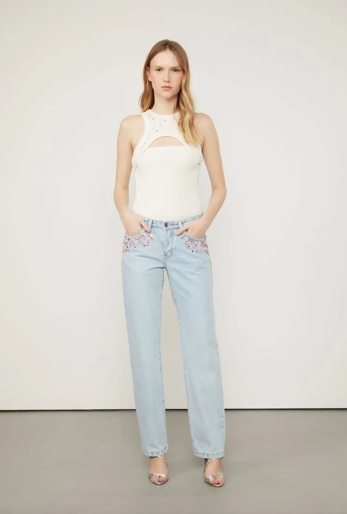 Valeria Pant Jeans Claro