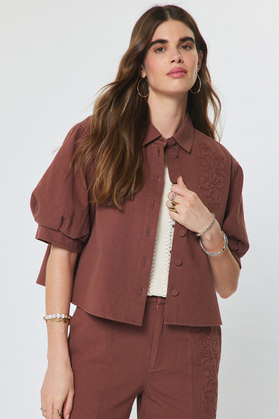 Vieta Jacket Brown