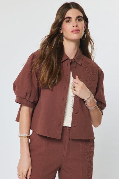 Vieta Jacket Brown