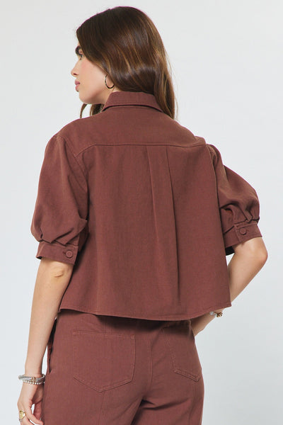 Vieta Jacket Brown