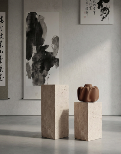 Wabi Vase Medio Almond
