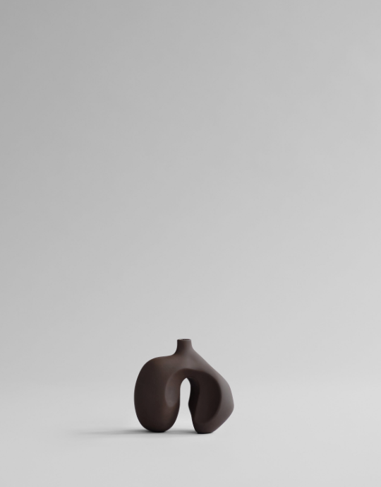 Ni Vase Petit Brown
