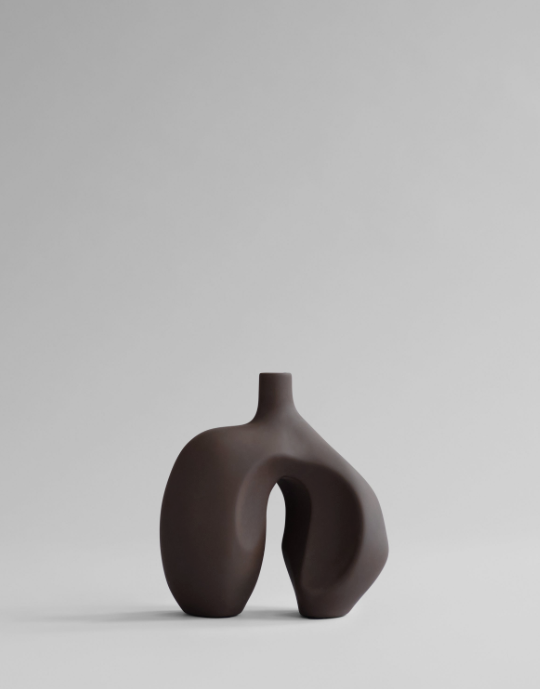 Ni Vase Mini Brown
