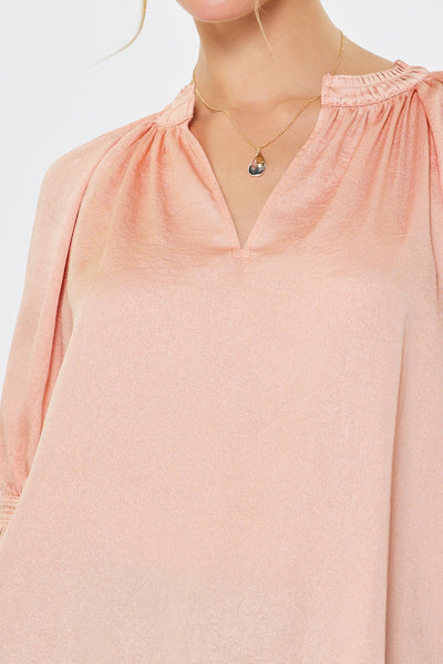 Vivien Blouse Peach