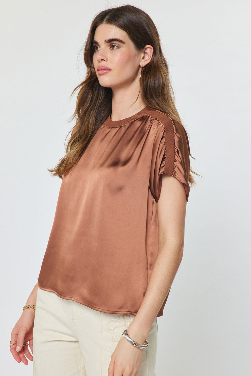 Junia Blouse Mocha