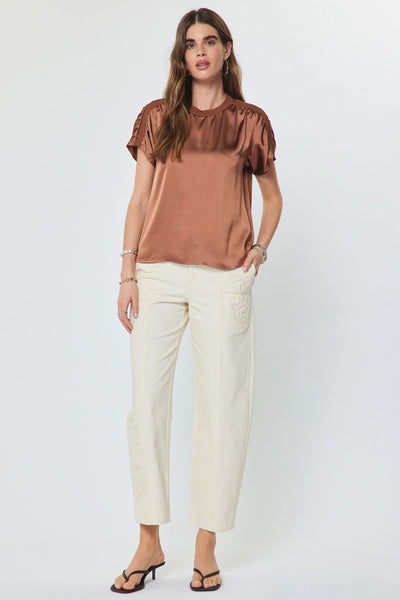 Junia Blouse Mocha