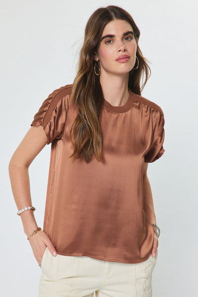 Junia Blouse Mocha