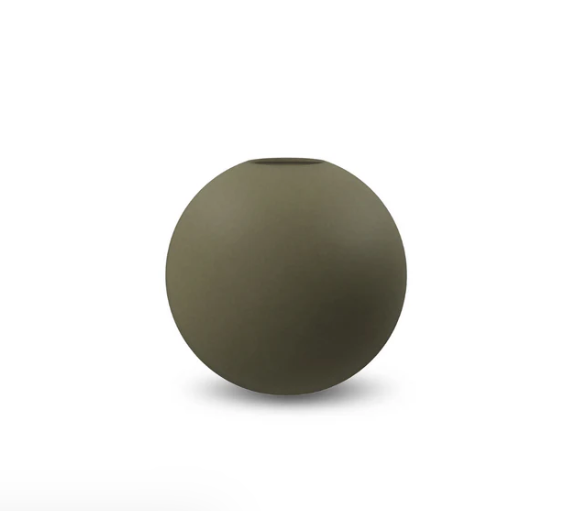 Cooee Ball Vase 8cm Olive