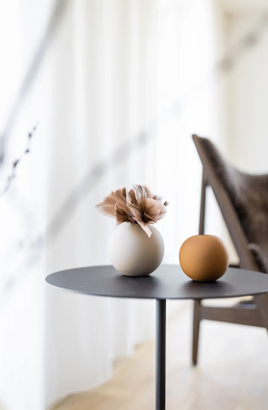 Cooee Ball Vase 10cm Sand