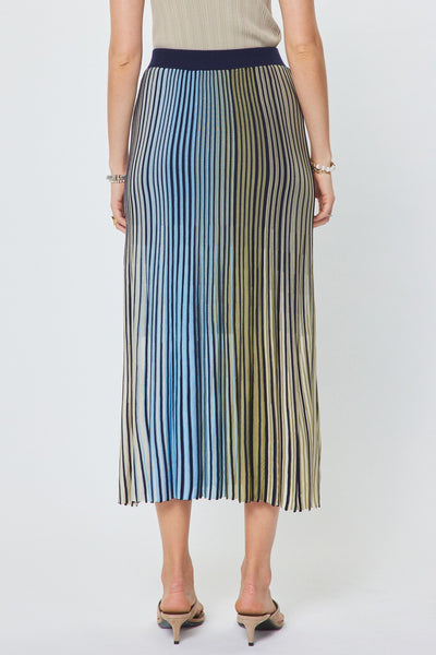 Carol Skirt Green Blue Multi