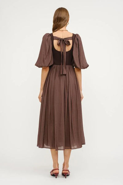 Kiara Dress Brown