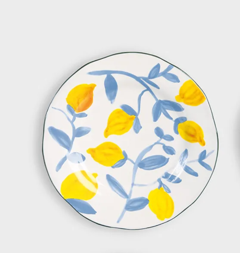 Plate lemon twig