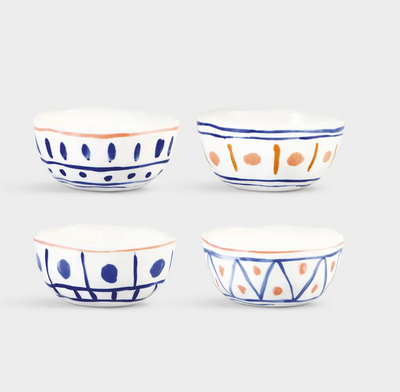 Bowl Lemon Moroccan Set of 4