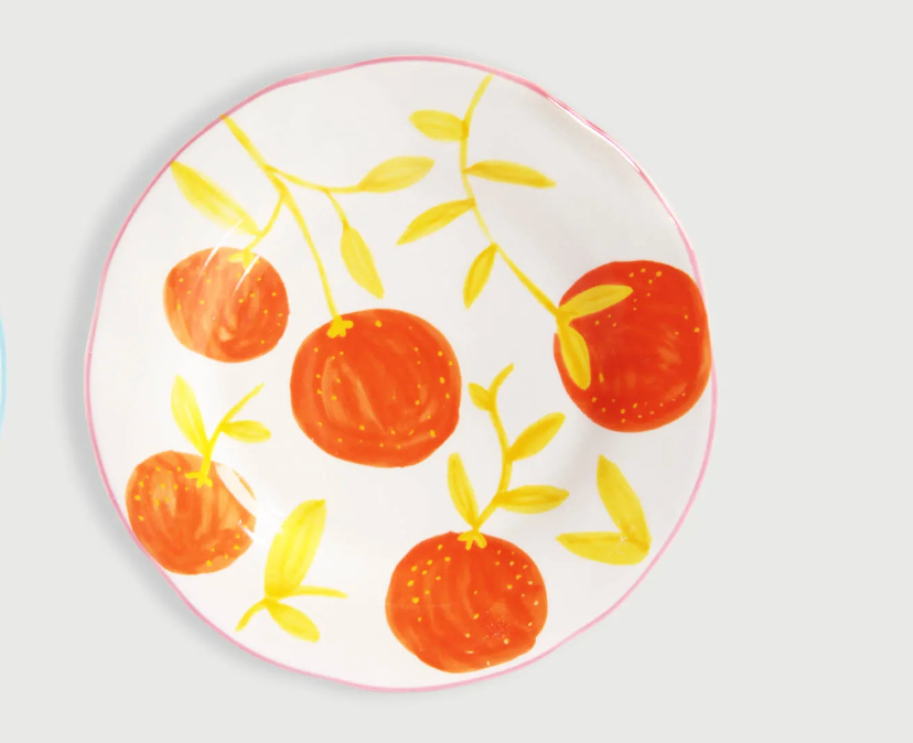 Plates Oranges