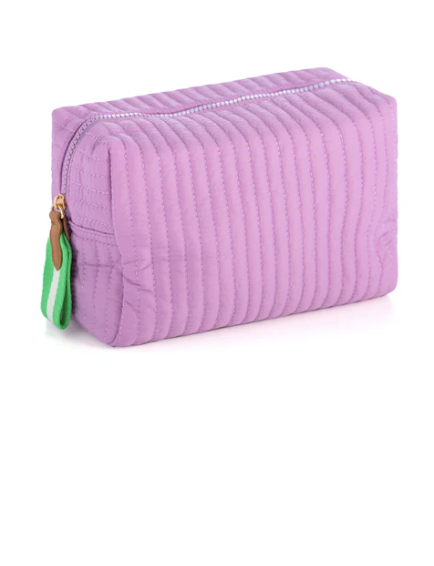 Ezra Boxy Cosmetic Pouch Lilac