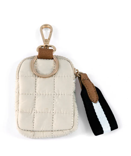 Ezra Clip On Pouch Ivory