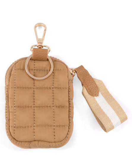 Ezra Clip On Pouch Tan