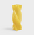 Vase marshmallow opaque yellow