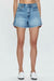 Saige High Rise A Line Short French Riviera