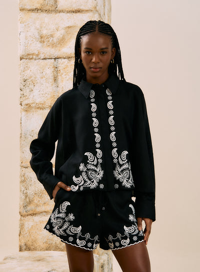 Fatma Shirt Black