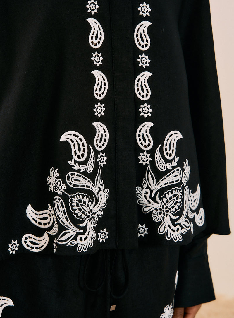 Fatma Shirt Black