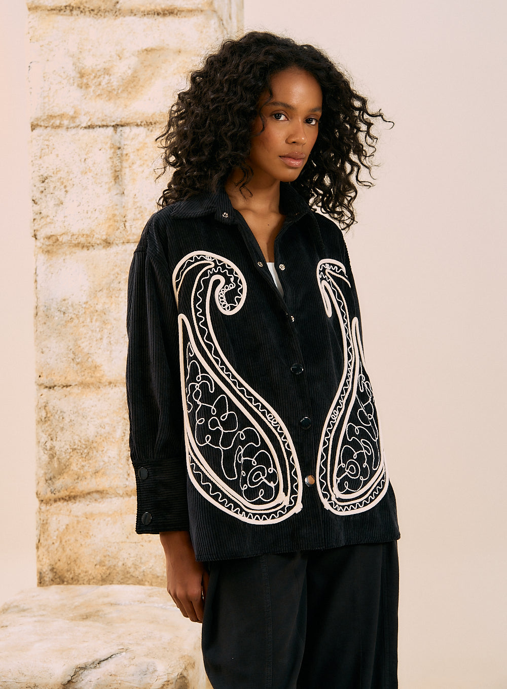 Gamze Shirt Black