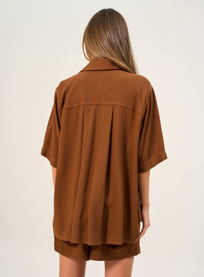Gizem Shirt Marron