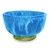 Resin Rio Small Bowl with Base Blue and Green
