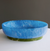 Resin Rio Large Oval Bowl with Base Blue and Green