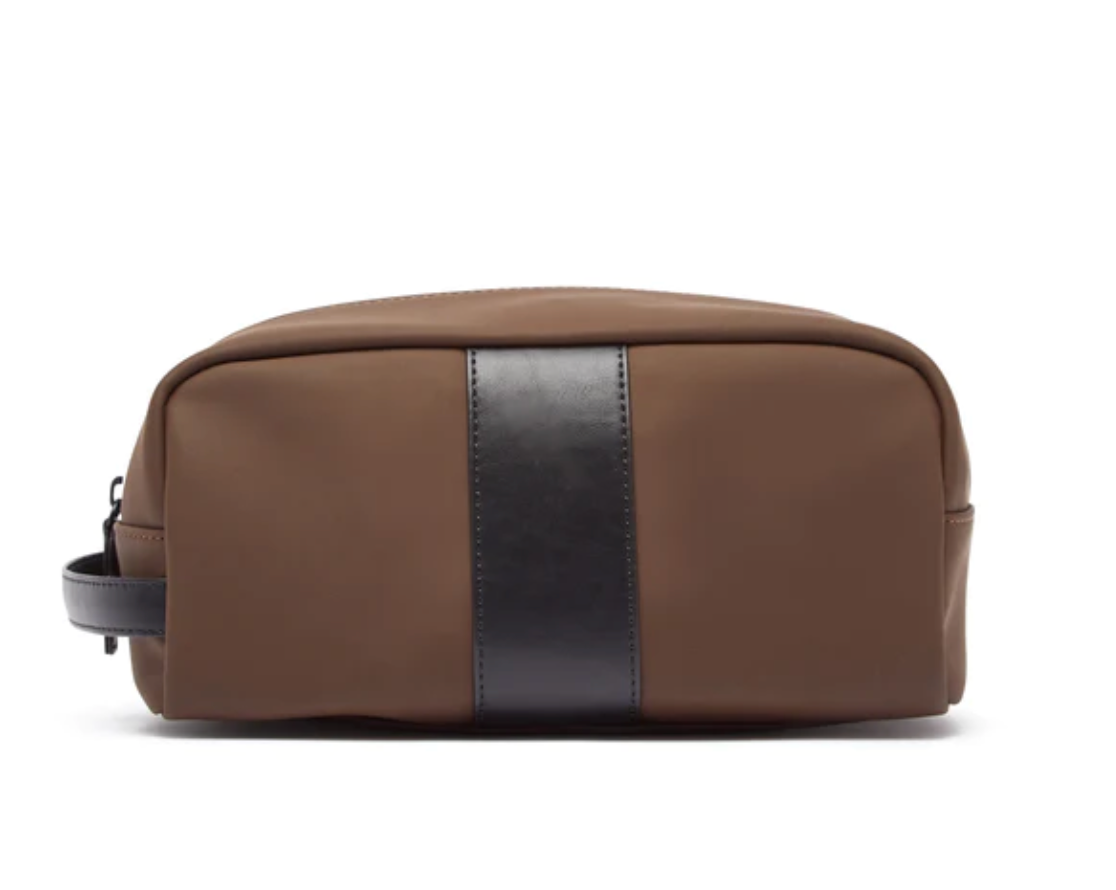 Hudson Toiletry Bag (Brown)