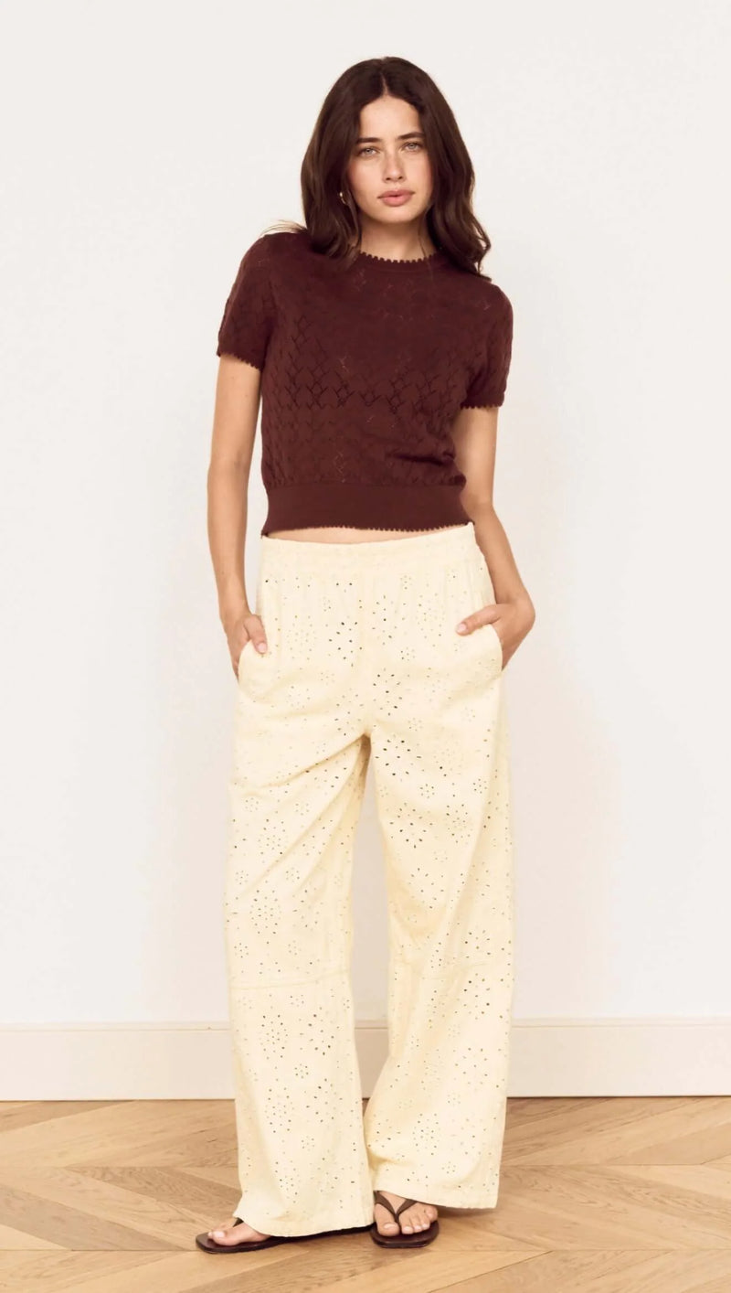 Alexandra Pant Cream