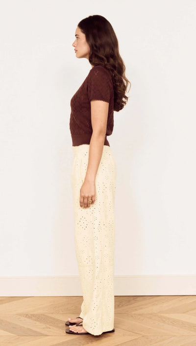 Alexandra Pant Cream